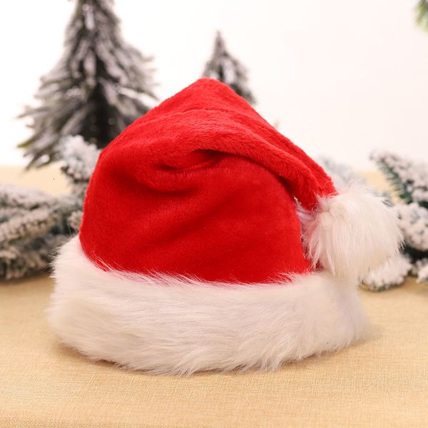 

claus hats red party and santa white cap costume decoration for kids christmas hatj1kx