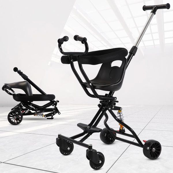 

strollers# baby stroller artifact lightweight foldable four-wheeled infant car alive strollers mom coches de
