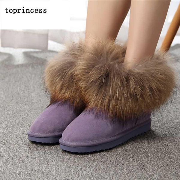 

boots zx24 incess leather fur furry for women fashion designer winter sheepskin lining comfort and warmth1, Black