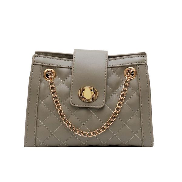 

european fashion new popular ladies bag senior designer wild shoulder bag chain messenger small square women