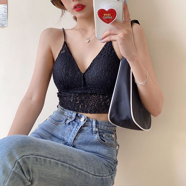 

2021 New 2 colour sexy female cleavage v deep top loop for ladies vest women's clothes in bra (f6685 DOL6, White