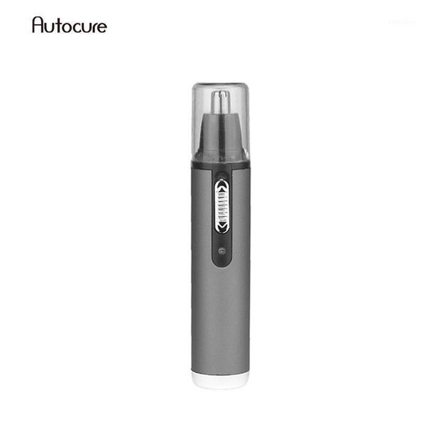 

autocure 2020 new nose hair trimmer multifunctional male scissors special electric mens rechargeable nose hair trimmer for men's1