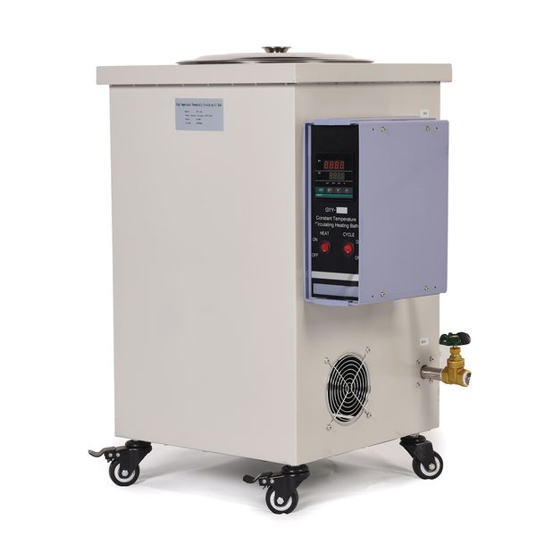 zzkd forniture di laboratorio 220v laboratorio acqua circolante ad alta temperatura bagno d'olio reattore di vetro circolante fonte di calore rivestimento in acciaio inossidabile