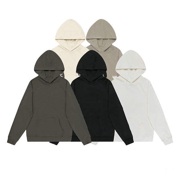 

2021 designer warm hooded hoodies mens women ess reflective streetwear pullover sweatshirts loose hoodies lovers clothing size m-3xl, Black