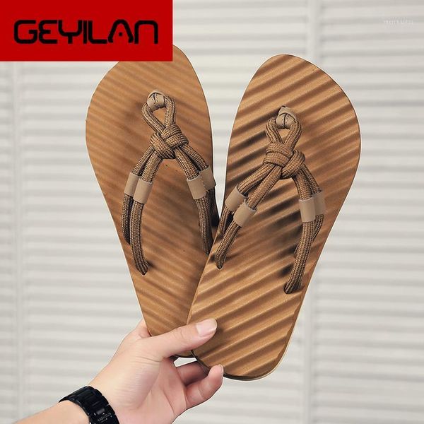 

new arrival summer men flip flops beach sandals anti-slip zapatos hombre casual slippers drop shipping1, Black