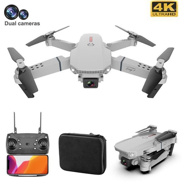 

drone 4k with hd camera wifi dual camera mini quadcopter fpv smart drone long battery life altitude hold rc1