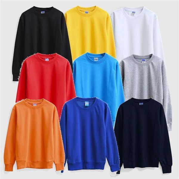 

women's polos customized logo print hoodies wholesale soft cotton diy sweatshirts plus size t-shirt1, White