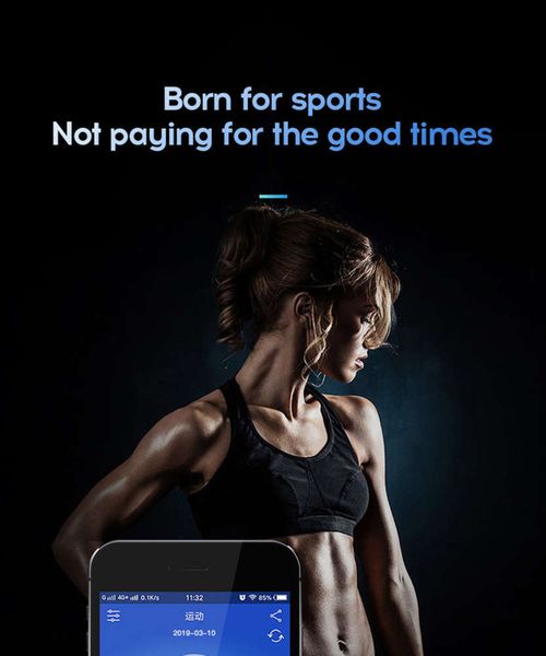 

smart heart rate blood prsure exercise meter bluetooth information reminder color screen bracelet g