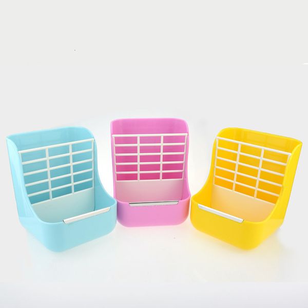

rabbit feeder bowl supplies small animal rabbit chinchillas guinea pig 2 in 1 feeder bowls double use for grass and food