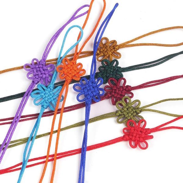 

50pc mini chinese knots tassels pendant accessories home textile curtain clothing tassel handicraft rope diy decorative material h qylelr