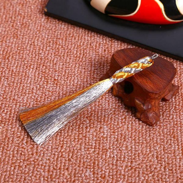 

5pcs double color tassel fringe diy ornaments bags crafts tassels curtain garment sewing accessories jewelry making pendant h bbyyoe