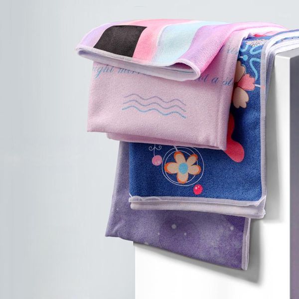 

yoga mat towel 185*68cm lightweight folding printed yoga towel non-slip fitness pilates mat fitness blanket cover1
