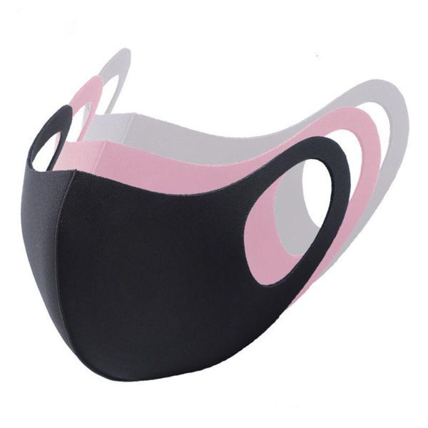 

anti-fog dust anti shipping 5 color face mask for kids adults breathable washable reusable dustproof ice silk cottocngk3p