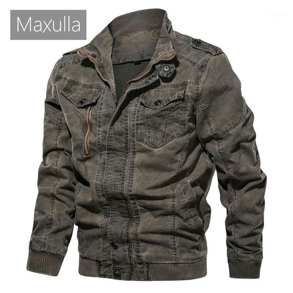 

maxulla mens denim jacket mens trendy fashion streetwear ripped denim jacket male retro cowboy jeans bomber jackets clothing1, Black;brown