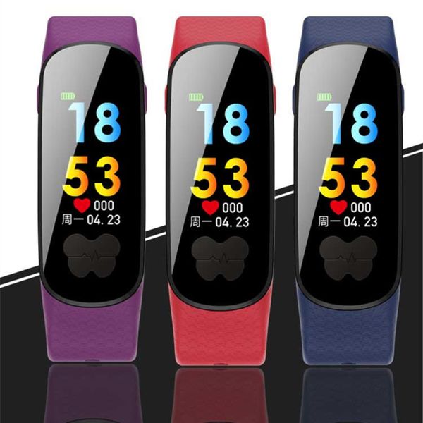 

edith new b37 smart bracelet color screen ecg heart rate blood prsure reminder health