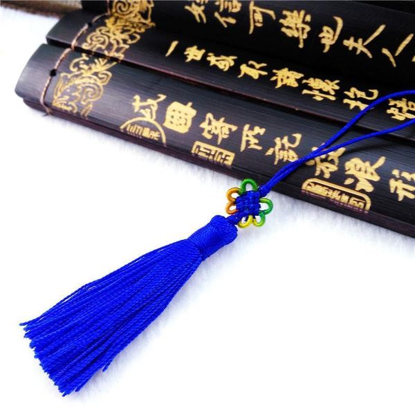 

6pcs color chinese knot silk tassels fringe pendant diy craft material curtain jewelry bookmark decor accessories flecos trim h jllntc