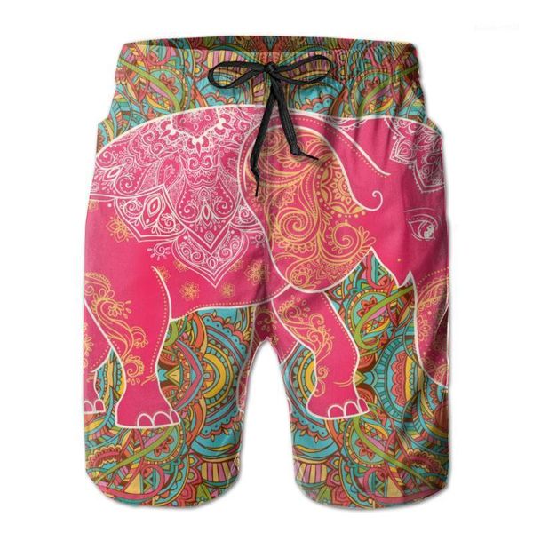 

men's shorts mens swimwear swim trunks hand elephant pajamas beach board swimming swimsuits running sports surffing1, White;black