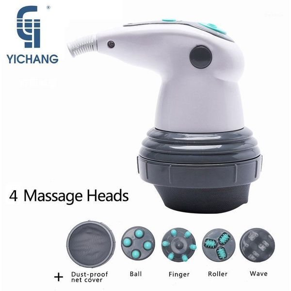 

integrated fitness equip drop design electric noiseless vibration full body massager slimming kneading massage roller for waist losing weigh