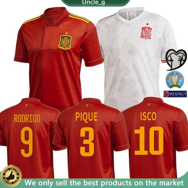 

2020 spain soccer jersey camiseta de fútbol espana a.iniesta ramos isco morata football shirts goalkeeper jersey men + kids soccer uniforms, Black;yellow