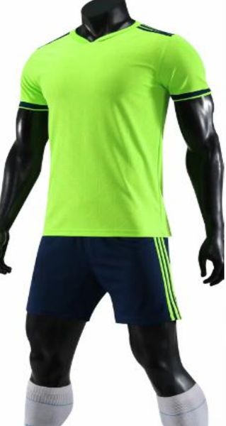 

football suit mens training suit short-sleeved uniform football shirt mens jerseys quick dry jerseys, Black;yellow