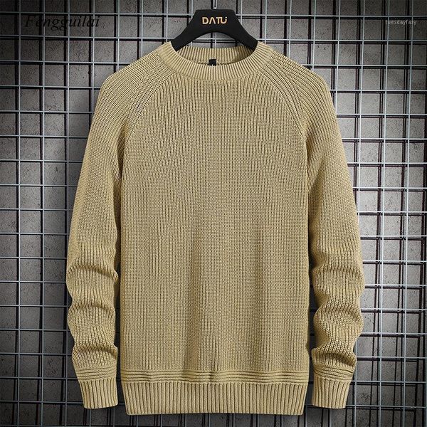 

men's sweaters autumn men's knitwear hedging round neck variegated contrast fashion base sweater male 1, White;black