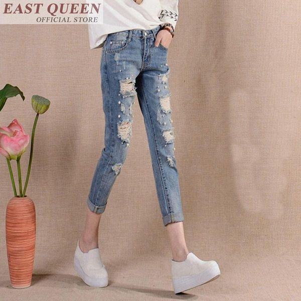 

ripped jeans for women ff687, Blue