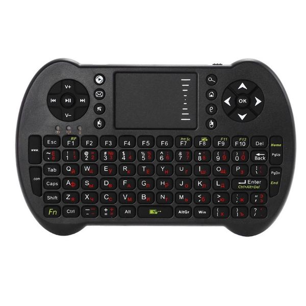 

s-501 mini small size wireless keyboard lightweight 2.4ghz multimedia keyboard with touchpad for lappc