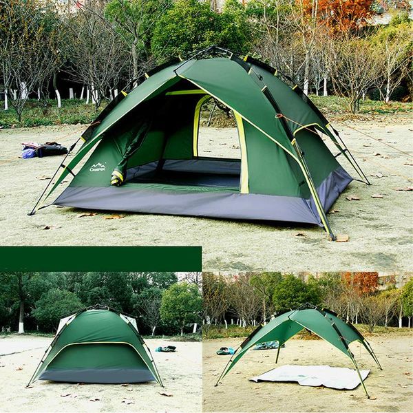 

matic tent 1 2 person tent folding bed outdoor waterproof fishing hiking awning travel tent camping wmtzuv
