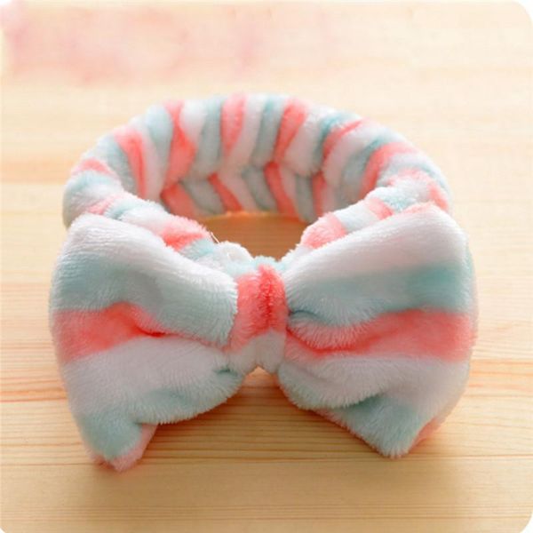 

women stretch hair band face washing makeup headband children's bow ear tiara cat rabbit ears headdress cartoon hair accessories q bbyv
