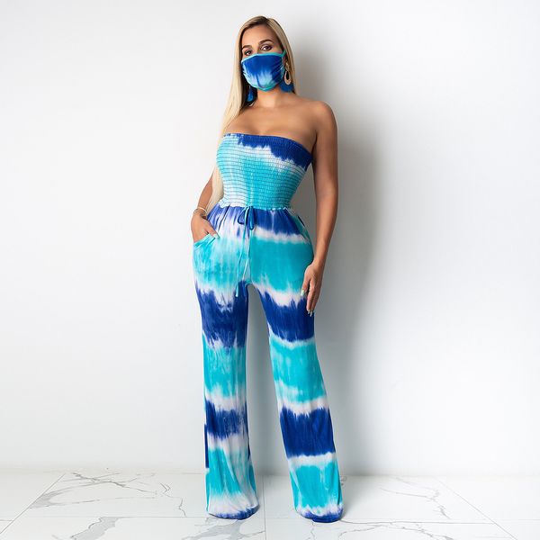 

1c wholesale clothing strapless wide-leg pants suit can private custom label if and only if meet our minimum requirement, White