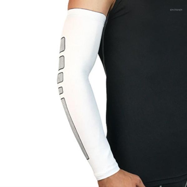 

elbow & knee pads 1pc men women taekwondo protective gear long sleeve outdoor sports fitness exercise training arm guard tennis gym1, Black;gray