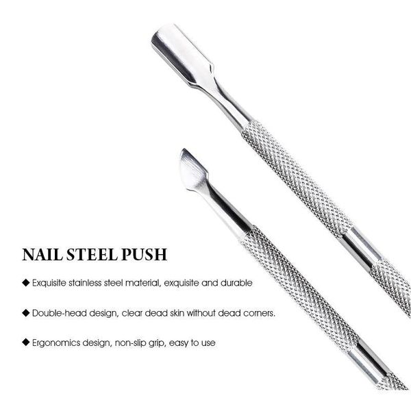 

nail art exfoliating treatment tools set nail file cuticle remover cutter clipper nutrient oil manicure tool nour qylwze