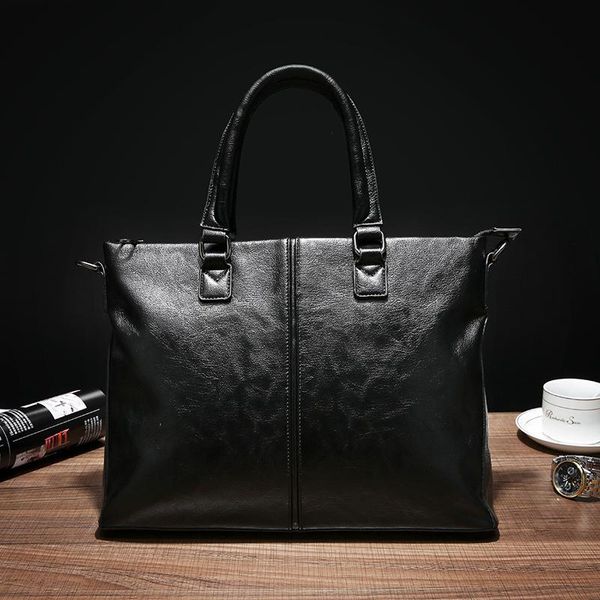 

men bags men's business briefcase computer laphandbag bag leather shoulder messenger bags
