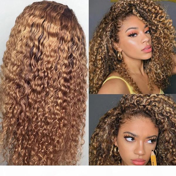 

malaysia bouncy curly 13x6 lace front human hair wigs with baby hair full lace wigs for women natural hairline 360 lace frontal wig, Black