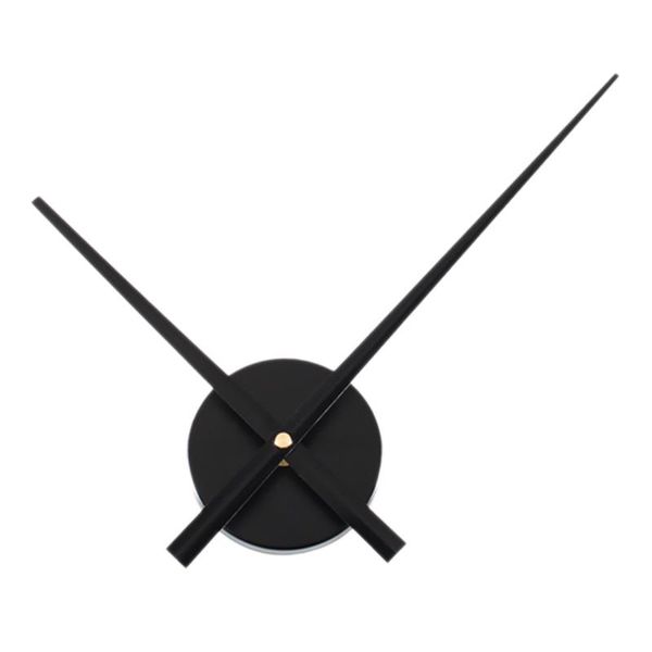 

simple design diy large pointer 3d wall clock quartz watch needle clocks home cafe bar decoration horloge murale metal dial