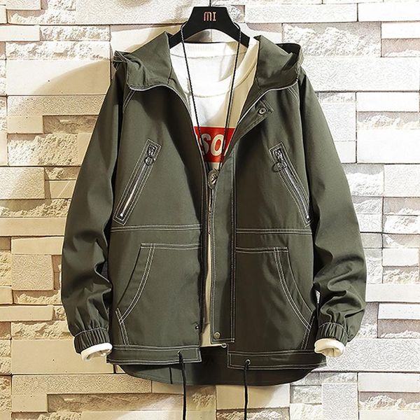 

jacket men softshell men's winter solid color printed blouse casual fashion zipper hoodie coat jackets coat #40%1, Black;white