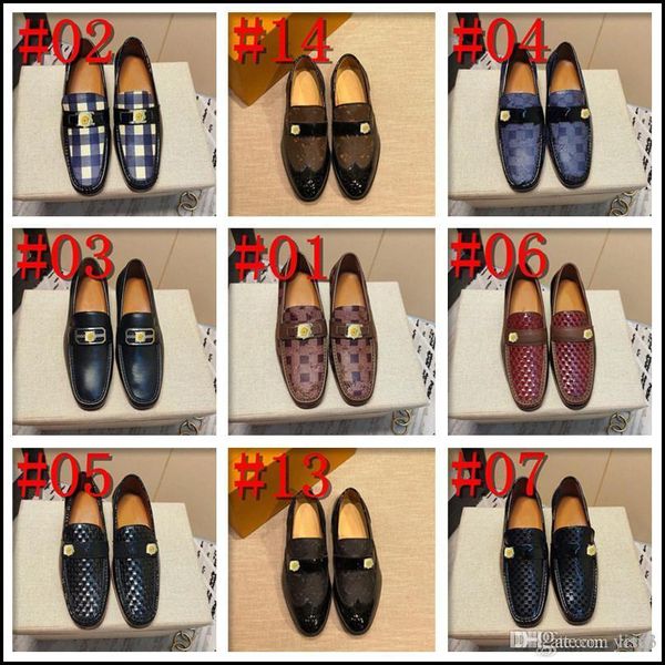 

q4 genuine leather luxury men casual shoes slip on lazy driving male shoes comfy breathable loafers office dress shoes 33, Black