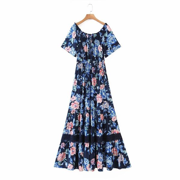 

2021 new fall europe and the united states women's long sleeve splicing factory direct wholesale lace flowers ruc7, Black;gray