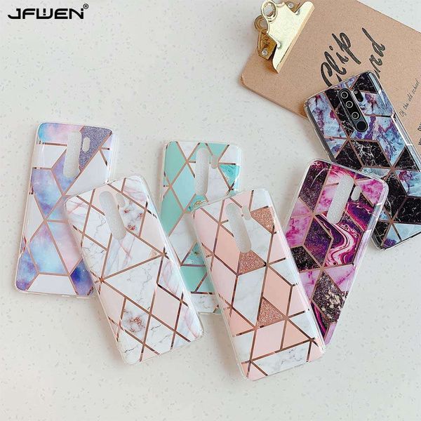 

plating splice marble phone cases for funda xiaomi redmi 8a note 7 8 6 5 9s 9 pro max case cover silicone soft tpu back shell