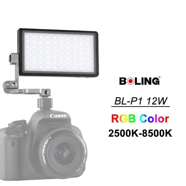 

flash heads boling bl-p1 12w pography lighting with rgb full color dimmable 2500k-8500k for dslr camera studio vlogging led light1