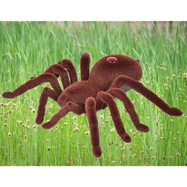 

april fool halloween simulation electric remote control toys spider realistic rc animals tricky scary toy funny prank gift toys y200413