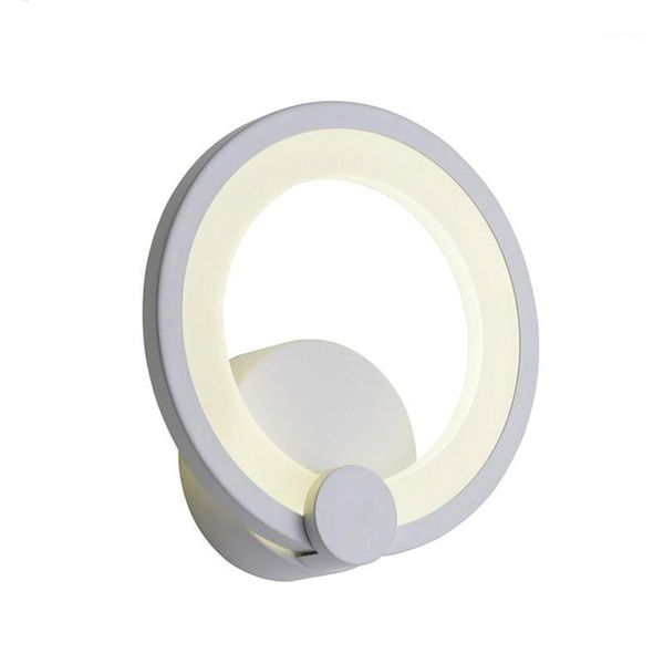 

wall lamp around arylic boby art deco modern led with 12w sconce white indoor lighting ac100-265v1