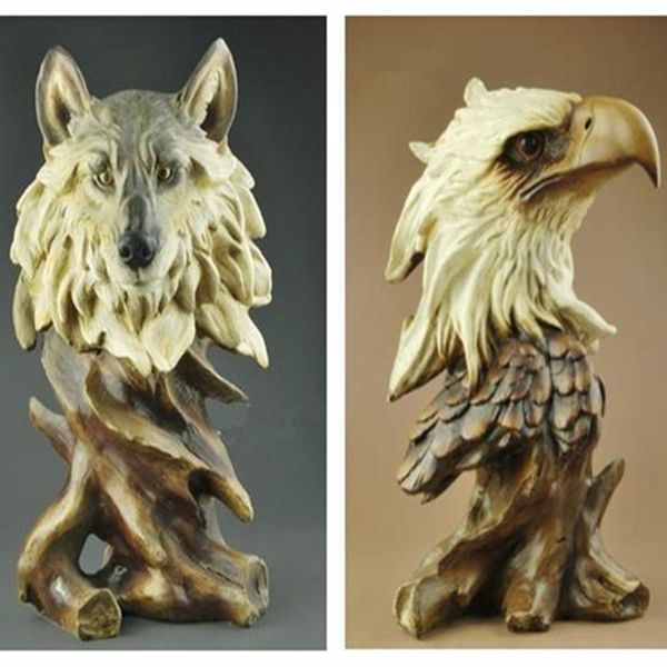 

decorative objects & figurines resin animal ornaments, creative artwork, birthday christmas gifts, home office decoration
