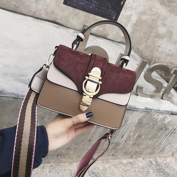 

new women handbags bag fashion designer bags brand women bags ladies sac a main shoulder messenger flap, Black;red