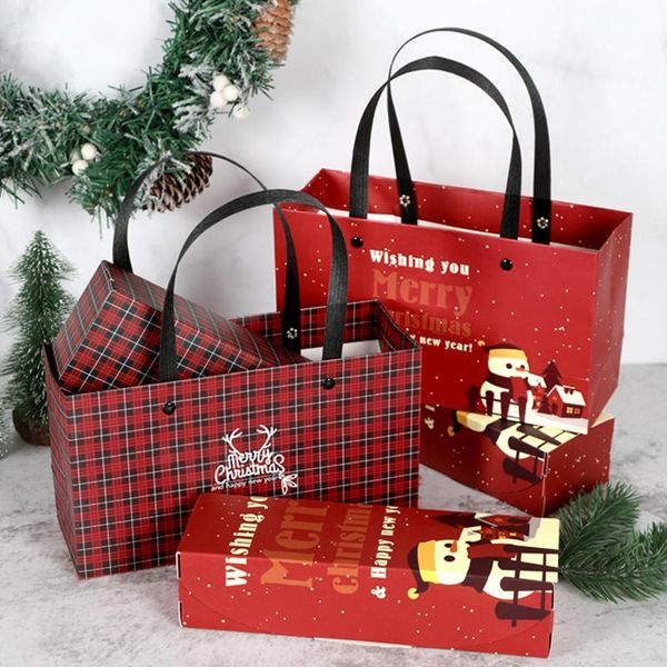 

lbsisi life 10шт переносной paper box свадеб событие поставки упаковка для подарков печенье печенье рождество празднуют wmtcwm xhlight