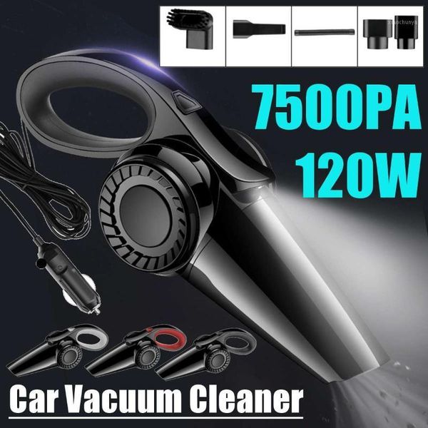 

120w 7500pa car vacuum cleaner high suction for car wet and dry dual-use vacuum cleaner handheld 12v mini1
