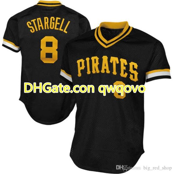 

8 willie stargell jersey roberto clemente starling marte francisco cervelli kent tekulve yadier molina ozzie baseball, Blue;black