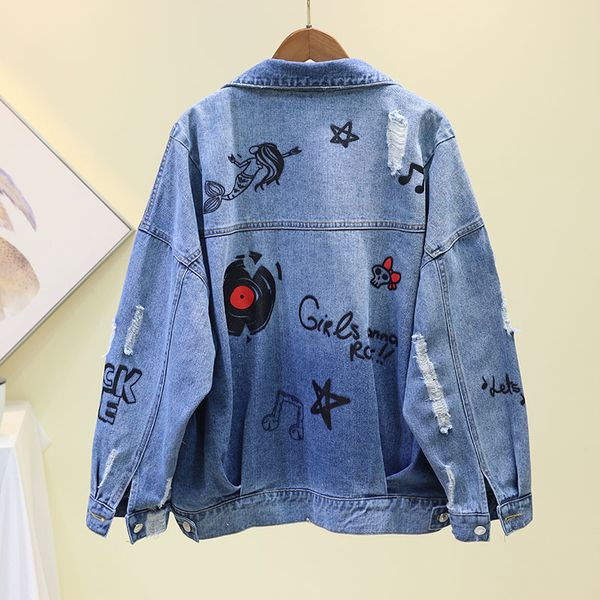 

women's 2020 new spring girl denim female casual jean jacket ladies blue jackets