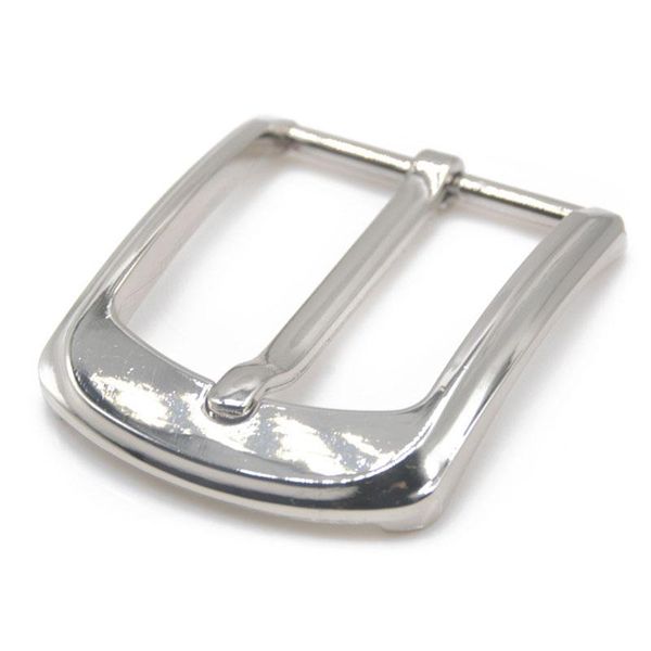 

1pcs metal belt buckle solid color belt head all-match pin buckle women men replaceable belt head 40mm laser pin buckle wmttpq, Black;brown