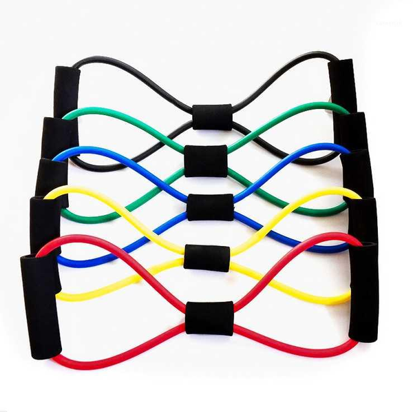 

latex 8-character pull rope 8-character puller girl puller chest expander yoga pula provides should yoga1